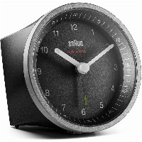 Braun BC 07 SB-DCF Funkwecker silber-schwarz