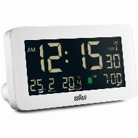 Braun BC10 DCF-W Funkwecker wei