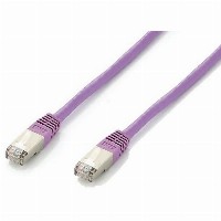Equip Patchkabel Cat6A S/FTP 2xRJ45 20.00m lila Plat.LSZH Polybeutel
