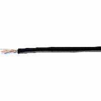 Equip Instal.Kab Cat6 U/UTP 305.00m schwarz Outdoor