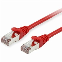 Equip Patchkabel Cat6A S/FTP 2xRJ45 1.00m rot LSZH Polybeutel