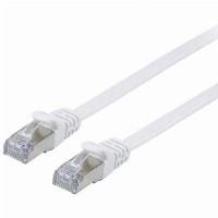 Equip Patchkabel Cat6A U/FTP 2xRJ45 1.00m weiß Flach LSZH Polybeutel