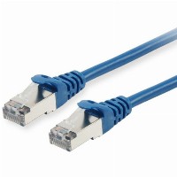 Equip Patchkabel Cat6 S/FTP 2xRJ45 3.00m blau LSZH Polybeutel