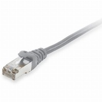 Equip Patchkabel Cat6A S/FTP 2xRJ45 0.50m grau LSZH Polybeutel
