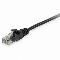 Equip Patchkabel Cat6A U/UTP 2xRJ45 2.00m schwarz LSZH Polybeutel