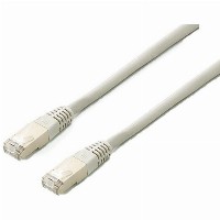 Equip Patchkabel Cat6A S/FTP 2xRJ45 0.50m weiß Plat.LSZH Polybeutel