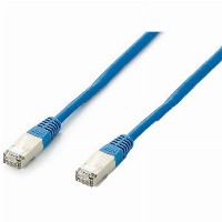 Equip Patchkabel Cat6A S/FTP 2xRJ45 3.00m blau Plat.LSZH Polybeutel