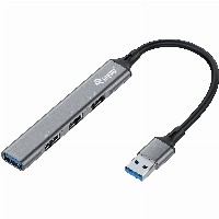 Equip USB-Hub 4-Port 3.0 ->1x3.0 3x2.0 5Gbps o.Netzteil gr
