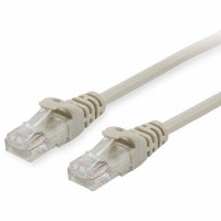 Equip Patchkabel Cat6 U/UTP 2xRJ45 3.00m beige Polybeutel
