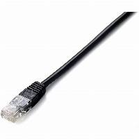 Equip Patchkabel Cat5e U/UTP 2xRJ45 3.00m schwarz Polybeutel