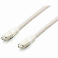 Equip Patchkabel Cat6A 10x/set S/FTP 2xRJ45 0.25m ws Plat.
