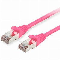 Equip Patchkabel Cat6 S/FTP 2xRJ45 0.15m pink LSZH Polybeutel