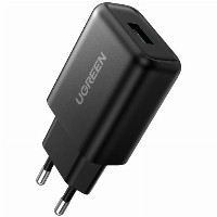 UGREEN USB-A QC 3.0 18W Wall Charger-EU Black