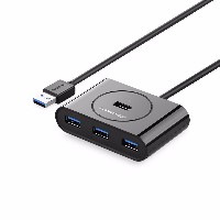 UGREEN Hub USB 3.0 A 4-Ports Black 1M