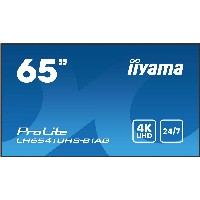 IIYAMA 164.0cm(65″) LH6541UHS-B1AG 16:9 3xHDMI+USB IPS (Speditionsversand)