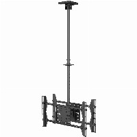 Equip Deckenhalterung 39″-75″/2TFT je 40kg 2Gelenke neig. sw lite Retail