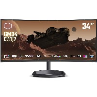 CoolerMaster 88.3cm (34″) GM34-CWQ2-16:09 VA+DP+HDMI 180Hz