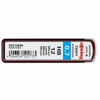 ROTRING Feinmine Dose Feinminen 12 Stück 0.7 HB