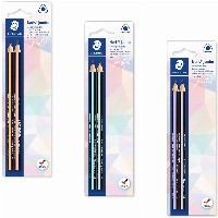 STAEDTLER Bleistift Noris Pastell 2er- Set Dreikant