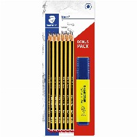 STAEDTLER Bleistifte HB Noris 120 Big Pack + 1 Textmarker retail
