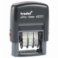 trodat Datumstempel Printy ISO schw+Kissen schw 4820