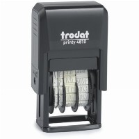 trodat Datumstempel Printy NL schw + Kissen schw 4810