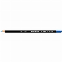 STAEDTLER Trockenmarker permanent blau 12 Stück