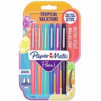 PAPER MATE Faserschreiber Flair M 0.7mm Tropical Vacat. 6er Blister