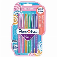 PAPER MATE Faserschreiber Flair 6er Candy Pop M 0.7 mm Blister