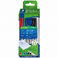 STAEDTLER Universalstift Lumocolor non permanent F 6er-Set retail