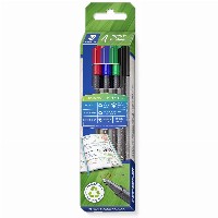 STAEDTLER Fineliner triplus 4er-Set retail