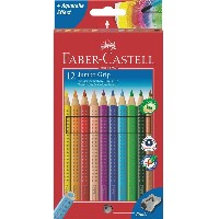 FABER-CASTELL Buntstift Jumbo Grip 12er-Kartonetui