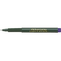 FABER-CASTELL Faserschr. Finepen 1511 0.4 mm blau 10Stk.