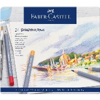 FABER-CASTELL Aqua.stift Goldfaber Aqua 24-Metalletui