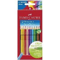 FABER-CASTELL Buntstift Colour Grip 12er Etui