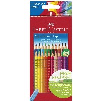 FABER-CASTELL Buntstift Colour Grip 24er Etui