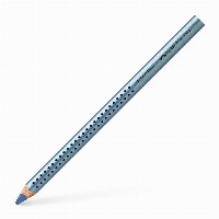 FABER-CASTELL Buntstift Jumbo Grip Blau Metallic 12er