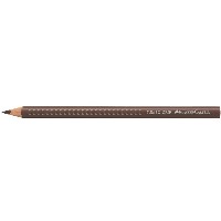 FABER-CASTELL Buntstift Jumbo Grip Schokobraun 12er
