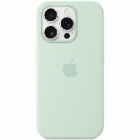 APPLE iPhone 16 Pro Silicone Case with MagSafe - Aquamarine