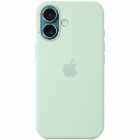 APPLE iPhone 16 Silicone Case with MagSafe - Aquamarine