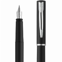 WATERMAN Füllfederhalter Allure Schwarz F Blau Geschenkbox