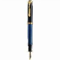 Pelikan Füllhalter M800 Schwarz-Blau M Geschenkbox