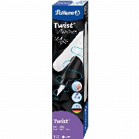 Pelikan Twist structure Füller Re.- Linkshänder White M