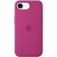 APPLE iPhone16e Silicone Case Fuchsia