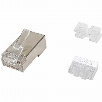 Equip Stecker Cat.6A RJ45 geschirmt 100 Stk