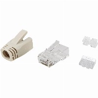 Equip Steckverbinder Cat6A RJ45 100er Set UTP ungeschirmt