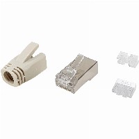 Equip Steckverbinder Cat6A RJ45 100er Set UTP geschirmt
