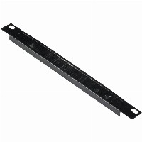 Equip 10″ Kabeldurchführung mit Bürsteneinsatz. 1U schwarz