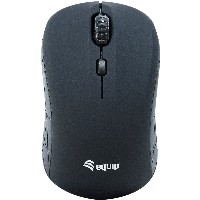 Equip Optische Maus kabellos USB Mini R+L schwarz