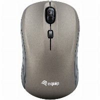 Equip Optische Maus kabellos USB Mini R+L grau